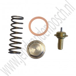 Oliekoeler thermostaat set Origineel Saab 900 Classic, 9000, 900NG, 9-3v1, 9-5, ond.nr. 5958848, 55557392, 30520353