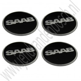 Ronal Inca center cap stikkerset, Saab 95, 96, 99, 90, 900 Classic