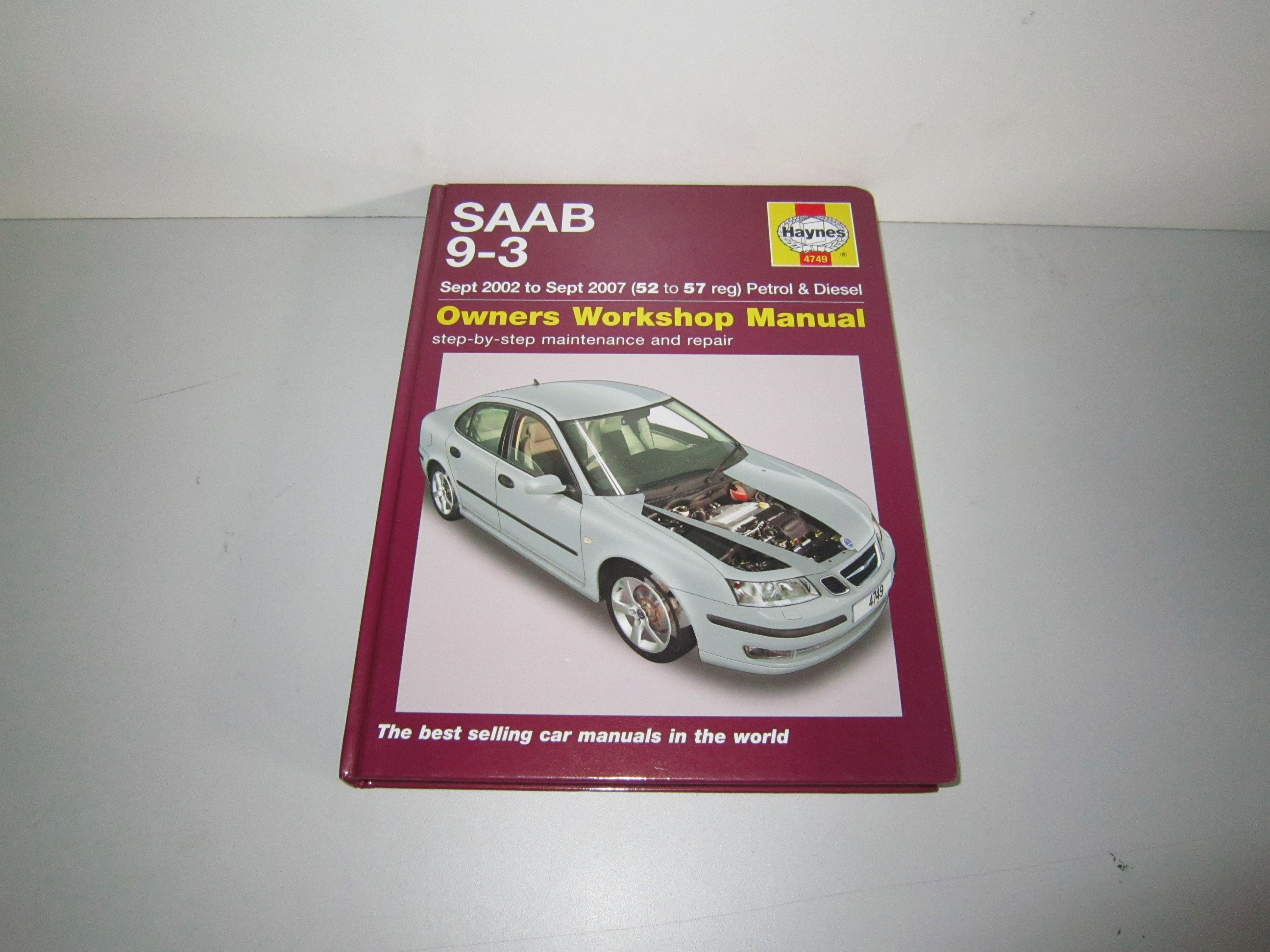 Haynes Werkplaatshandboek Saab 9-3 versie 2 Sport bouwjaar 2002-2007