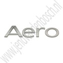 Aero embleem, achterklep, Origineel, Saab 9-3v2 Sedan, Cabriolet, 9-5 Estate, bj 2002-2010, ond.nr. 12796069, 12804322, 4833448