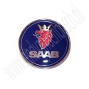 Embleem achterklep Aftermarket Saab 9-3v1 drie en vijfdeurs 1998-2002, ond.nr. 5289889, 4910907