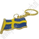 Sleutelhanger, Zweedse Vlag 