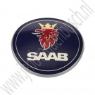 Embleem achterklep, origineel, Saab 9-3v1 cabriolet, bj 2001-2003, ond.nr. 5289897, 4910915
