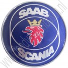 Achterklepembleem, Saab Scania, Saab 900 sedan, 900 cabrio bj 1986-1993, ond.nr. 6941272
