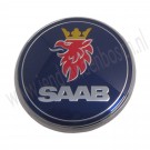 Achterklepembleem, Saab 9-5 4-deurs sedan, bouwjaar 2006 tm 2010, org. nr 12844159, 12769687