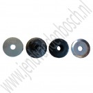 Bovenste schokdemper rubberset incl ringen, Origineel, Saab 96, 99, 900 Classic, bj 1960-1993, ond.nr. 30520186, 8939423, 8948226, 8985954
