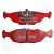 EBC achterremblokkenset Red Stuff Saab 9-5 1999-2010, ond.nr. DP31405C, 5058110, 93194192, 32019594