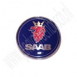 Nw. Saab 9-3V1 achterklepembleem, 3- en 5D, bj. '98-'02, art. nr. 4910907, 5289889