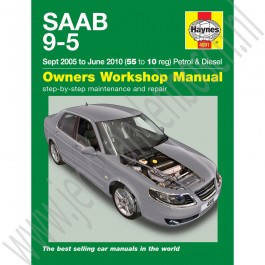 Haynes Werkplaatshandboek Saab 9-5 bouwjaar 2005-2010