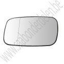 Spiegelglas Links Aftermarket Saab 900NG, 9-3v1, 9-5, ond.nr. 4818068, 4643706, 4684940, 4824157, 4818050, 4684999