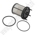 Org. filter incl. O-ringen afdichting voor olie van autom. transmissiebak Saab 9000 bj: '85 tm '98 art. nr7575525  art. nr7599525