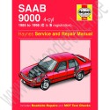 Werkplaatshandboek, Saab 9000 Haynes, bouwjaar 1985-1998