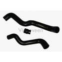 Set silicone intercooler darm uit 3 delen, Saab 9-3v1, 115PK, 2.2 diesel, D223L, bj. 2001-2002, art. nr. 4877577 4877585 4876728