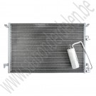 Airco condensor B207 D223L Z19DT Z19DTH OE-Leverancier Saab 9-3v2 Handgeschakeld 2003-2012, ond.nr. 12793295, 12804660