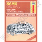 Haynes Werkplaatshandboek Saab 95, 96 bouwjaar 1966-1976