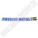 Sticker Swedish Metal