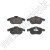 Voorremblokken, origineel, 15  en 16 inch, Saab 9-3 versie 2, bouwjaar 2003 tm 2012, org. nr. 12803551, 93188112, 12765397, 12800120, 93166943, 93185751, 93188111, 93176121, 32019593