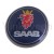 Nw. embleem achterklep aftermarket Saab 9-3V2, bj. '04-'10, art. nr 12769689 4911541 12844160 12831661