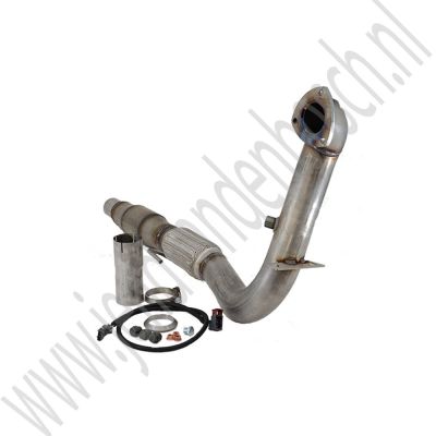 3 inch Downpipe met Sport Katalysator BSR Saab 9-3v2 B207 2003-2011, ond.nr. 12758374, 12788865, 4105633