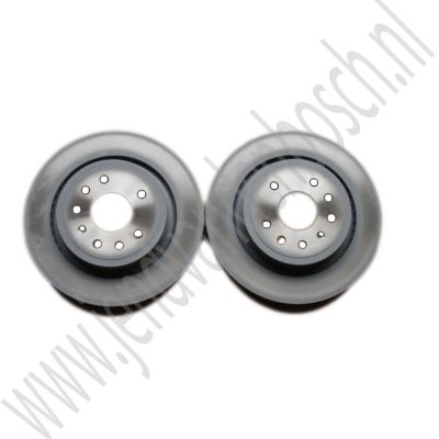 Achterremschijvenset 16 Inch Febi Bilstein Saab 9-3v2 2003-2012, ond.nr. 12762291, 93171778, 93188378, 32019579