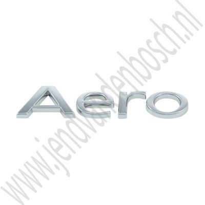 Aero embleem zijscherm Origineel Saab 9-3v1 en Saab 9-5, ond.nr. 5142559