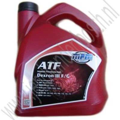 Automatische transmissie olie Dexron III F, III G 4L MPM Saab 900NG, 9-3v1, 9-5, ond.nr. 93165414, 90350342, 93160372
