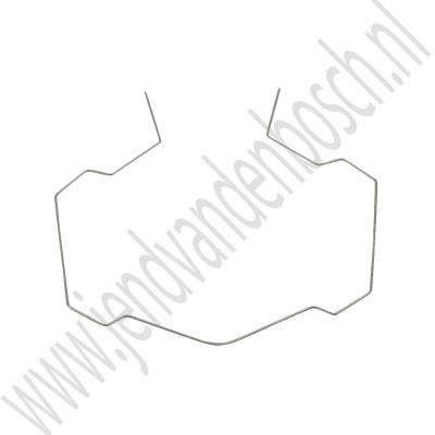 Bevestigingsveer spiegelglas Saab 9-3v2 en Saab 9-5, ond.nr. 12797410, 53361506 Bevestigingsveer spiegelglas Saab 9-3v2 en Saab 9-5, ond.nr. 12797410, 53361506