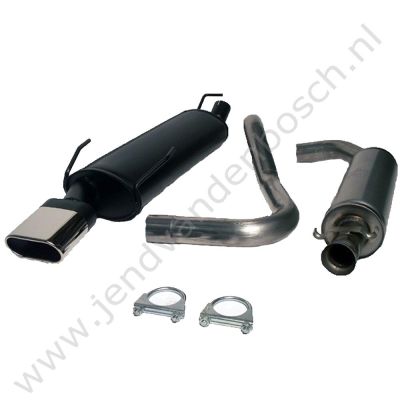 BSR Sport Flow uitlaatsysteem Saab 9-3v1 Aero en Viggen ond.nr. 4006327