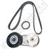 Complete multiriemset met spanner en keerring Aftermarket Saab 9-3v2 B207 2003-2011 ond.nr. 24430296 55556404 90571925