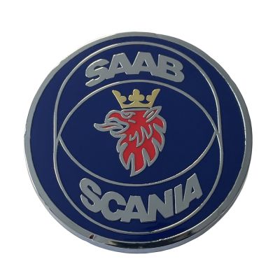 Embleem motorkap Saab Scania OE-Kwaliteit Saab 900 Classic, 900NG, 9000, 9-3v1, ond.nr. 6911895, 4522884