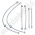 Goodridge upgrade remslangenset Saab 9-5 bj 1998-2010 ond.nr. XSA-20381 XSA-6267