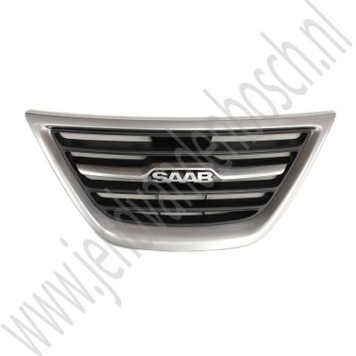 Griffin middendeel van grille Origineel Saab 9-3v2 2008-2012 ond.nr. 12824618