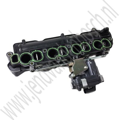 Inlaatspruitstuk met wervelklep actuator OE-Leverancier Saab 9-3v2 1.9 TTiD 2008-2012, ond.nr. 93167076, 55566912