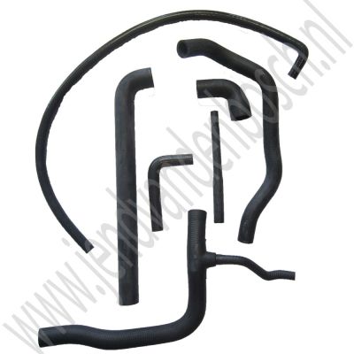 Kachelslangenset Saab 900 Classic 1985-1993, ond.nr. 7541527, 7545544, 9349382, 7504624, 7519531,4029153, 7482953 Kachelslangenset Saab 900 Classic 1985-1993, ond.nr. 7541527, 7545544, 9349382, 7504624, 7519531,4029153, 7482953