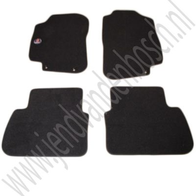 Mattenset met Saab logo Antraciet Saab 9-5 1997-2007, ond.nr 1720604 Mattenset met Saab logo Antraciet Saab 9-5 1997-2007, ond.nr 1720604