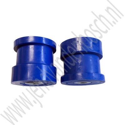 Performance draagarmrubberset, achterste arm, PU, Saab 900NG, 9-3v1, bj 1995-2002, org.nr. 4482402PU