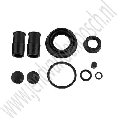 Remklauw reparatieset, achter, Saab 9-3 v2 15 en 16 inch remmen, 38mm zuiger, ond.nr. 93172185, 93172182