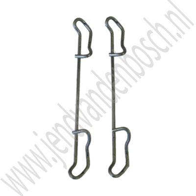 Remveer set achterzijde Aftermarket Saab 900 Classic, 9000, ond.nr. 8970816