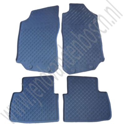 Rubber mattenset Origineel Saab 9-5 1998-2007, ond.nr. 32026134, 32000506