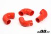 SAAB 9000 Turbo 91-98 Pressure hoses Red