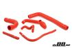 SAAB 9000 Turbo 94-98 Coolant hoses Red