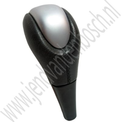 Schakelpookknop leder Origineel Saab 9-3v2 Automaat, ond.nr. 12787182 Schakelpookknop leder Origineel Saab 9-3v2 Automaat, ond.nr. 12787182