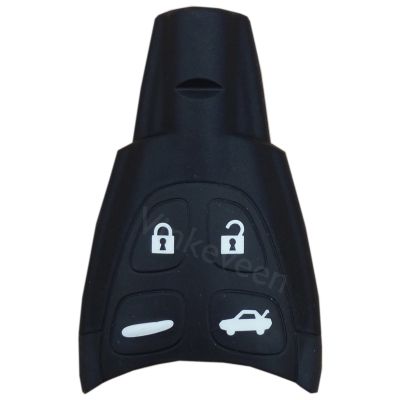 Sleutelbehuizing met Saab Logo Saab 9-3v2 2003-2012, ond.nr. 12783781, 12767979, 12764369, 12801309, 12758289, 32022132 