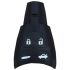 Sleutelbehuizing met Saab Logo Saab 9-3v2 2003-2012 ond.nr. 12783781 12767979 12764369 12801309 12758289 32022132