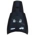 Sleutelbehuizing zonder Saab Logo Saab 9-3v2 2003-2012 ond.nr. 12783781 12767979 12764369 12801309 12758289 32022132