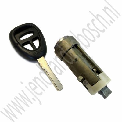 Slotcilinder met sleutel Gebruikt Saab 9-3v1, 9-5, ond.nr. 8960221