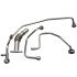 TD04 Leidingset met olieretourpijp Saab 9-3v1 9-5 ond.nr. 55559428 55559429 55559431 9172156 9179334