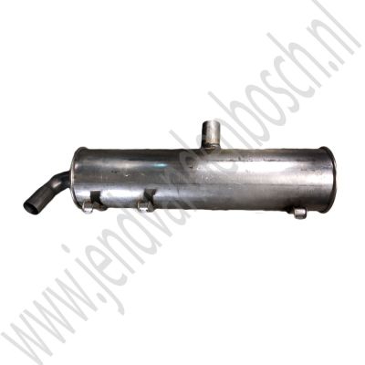Uitlaatdemper dwarsgeplaatst NON Turbo Aftermarket Saab 99, 90, 900 Classic, ond.nr. 5466164, 9326448, 5466750