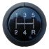 Versnellingspookknop leer Origineel Saab 900 Classic 99 90 ond.nr. 4281242 136300027 32021989