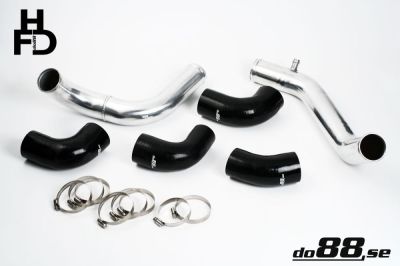 Volvo 7/940 Turbo Center Connection pipe kit ,black hoses ,3‘‘ throttle body Volvo 7/940 Turbo Center Connection pipe kit ,black hoses ,3‘‘ throttle body
